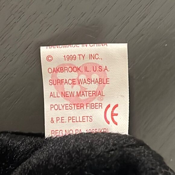 TY Beanie Baby - LUKE the Black Lab - Picture 5 of 7